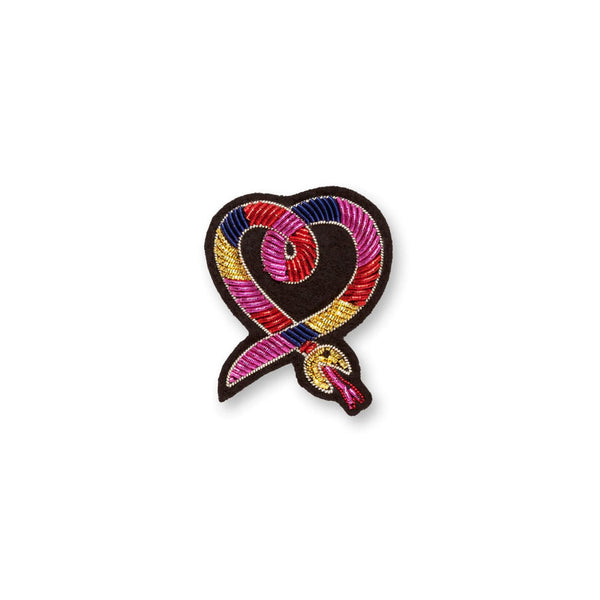 Broche Serpent-Coeur