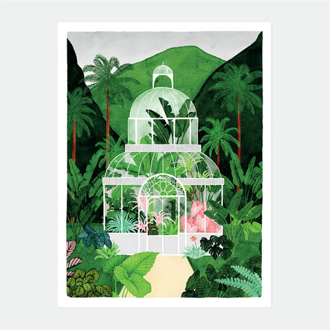 Affiche Serre Tropicale