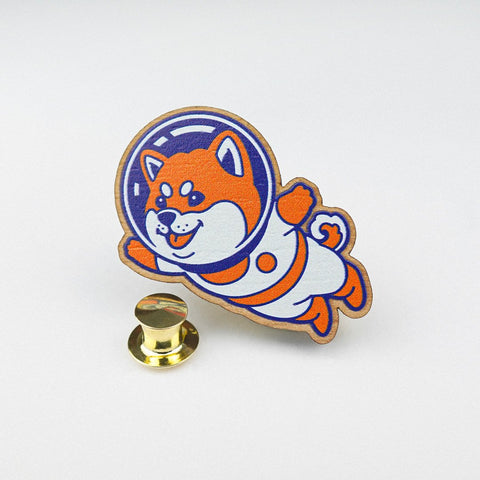 Pin's Space Shiba