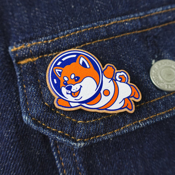 Pin's Space Shiba