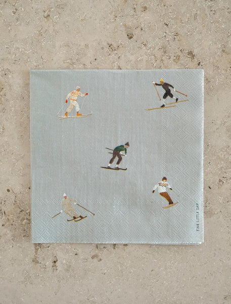 Serviettes en Papier Ski