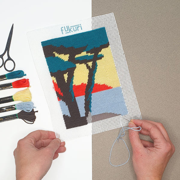 Kit Canevas - Sous Les Pins