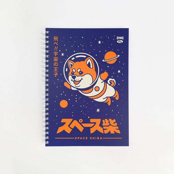 Cahier à Spirale Space Shiba