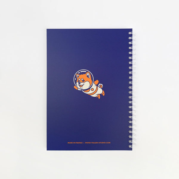 Cahier à Spirale Space Shiba