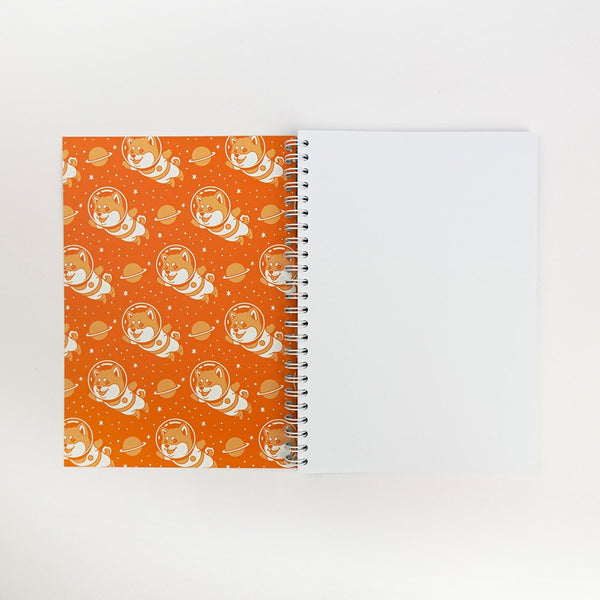 Cahier à Spirale Space Shiba