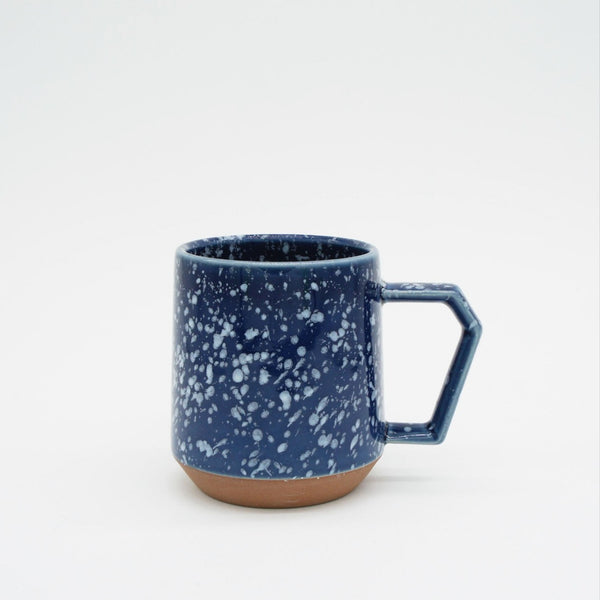 Mug Japonais Splash Bleu & Blanc