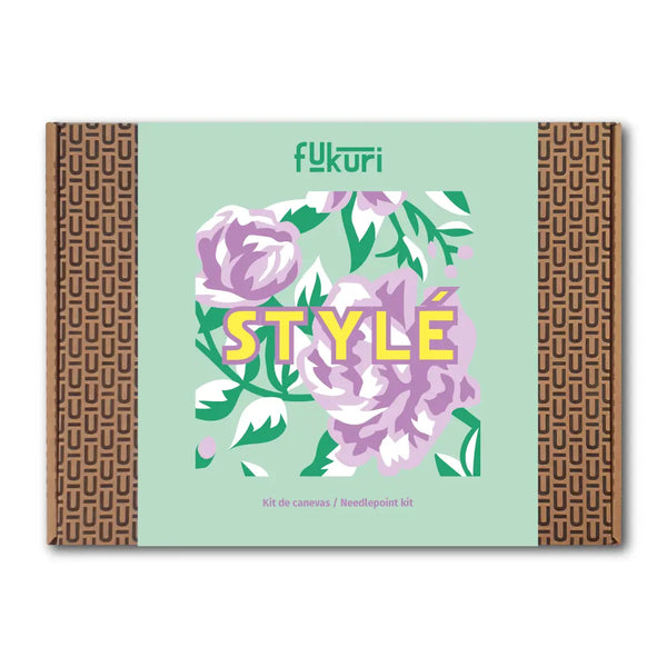 Kit Canevas - Stylé Fleuri