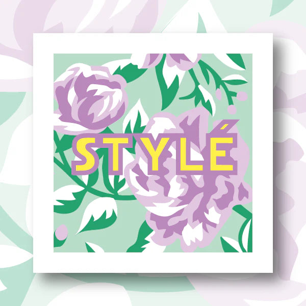 Kit Canevas - Stylé Fleuri