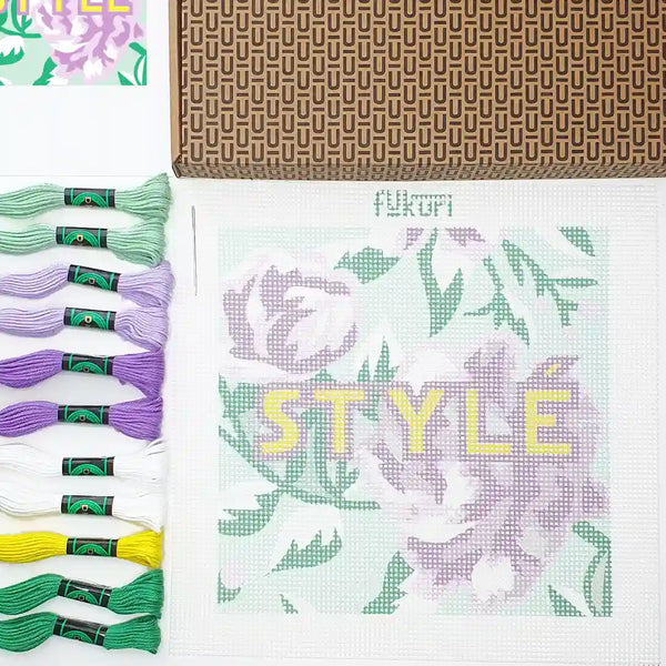 Kit Canevas - Stylé Fleuri