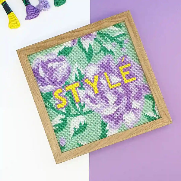 Kit Canevas - Stylé Fleuri