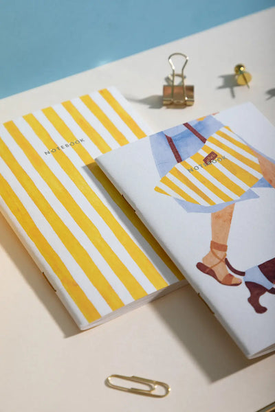 Duo de Carnets Summer Dachshund