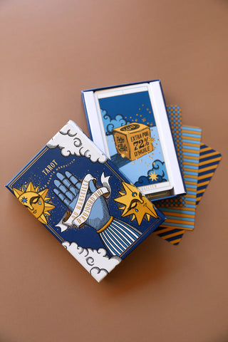 Le Tarot du Marseille d'Aujourd'hui - Bleu Jean