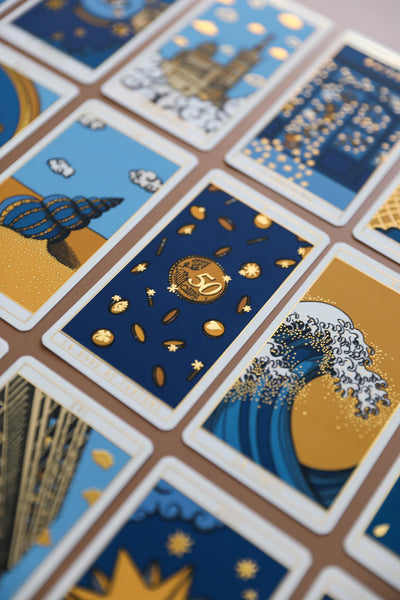Le Tarot du Marseille d'Aujourd'hui - Bleu Jean