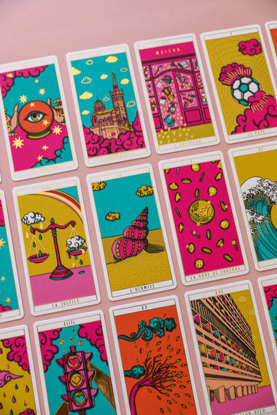 Le Tarot du Marseille d'Aujourd'hui - Rose Pop