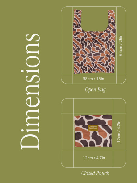 Sac Pliable Taupe Ripples