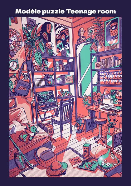 Puzzle Teenage Room