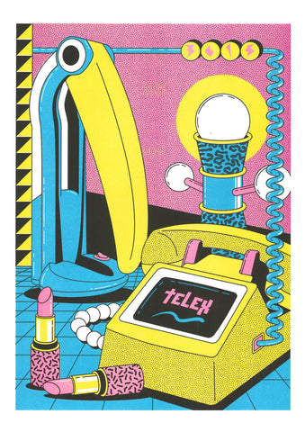 Affiche 3615 Telex - Freak City