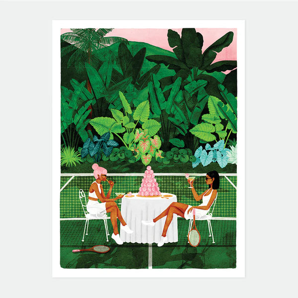 Affiche Tennis Court