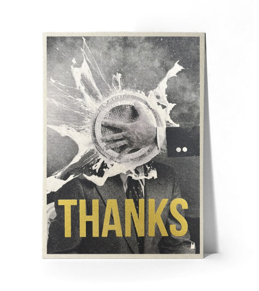 Petite Affiche Thanks