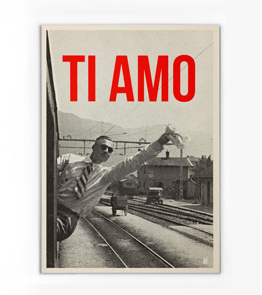 Petite Affiche Ti Amo