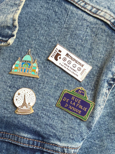 Pin's Ticket de Métro