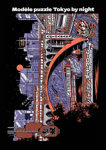 Puzzle Tokyo by Night