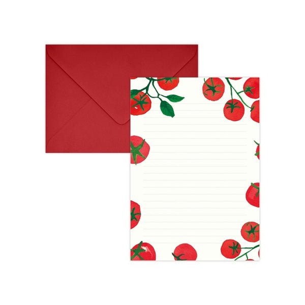 Coffret Papier à Lettres Tomates