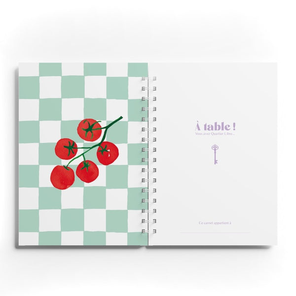 Cahier de Recettes Tomates