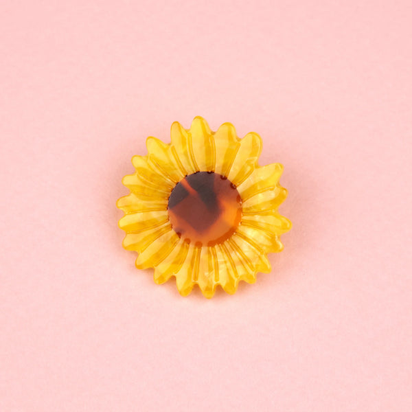 Broche Tournesol