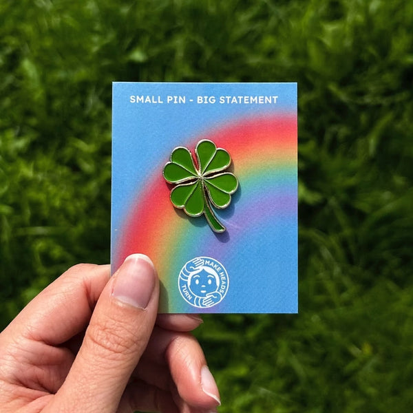 Pin's Trèfle à 4 Feuilles