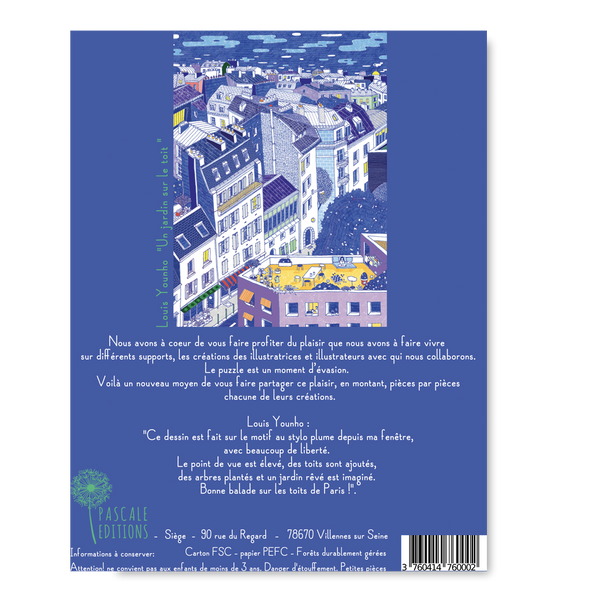 Puzzle Un Jardin sur le Toît