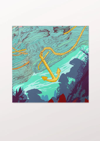 Pochette de Soie - Under the Sea II