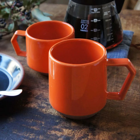 Mug Japonais Uni Orange