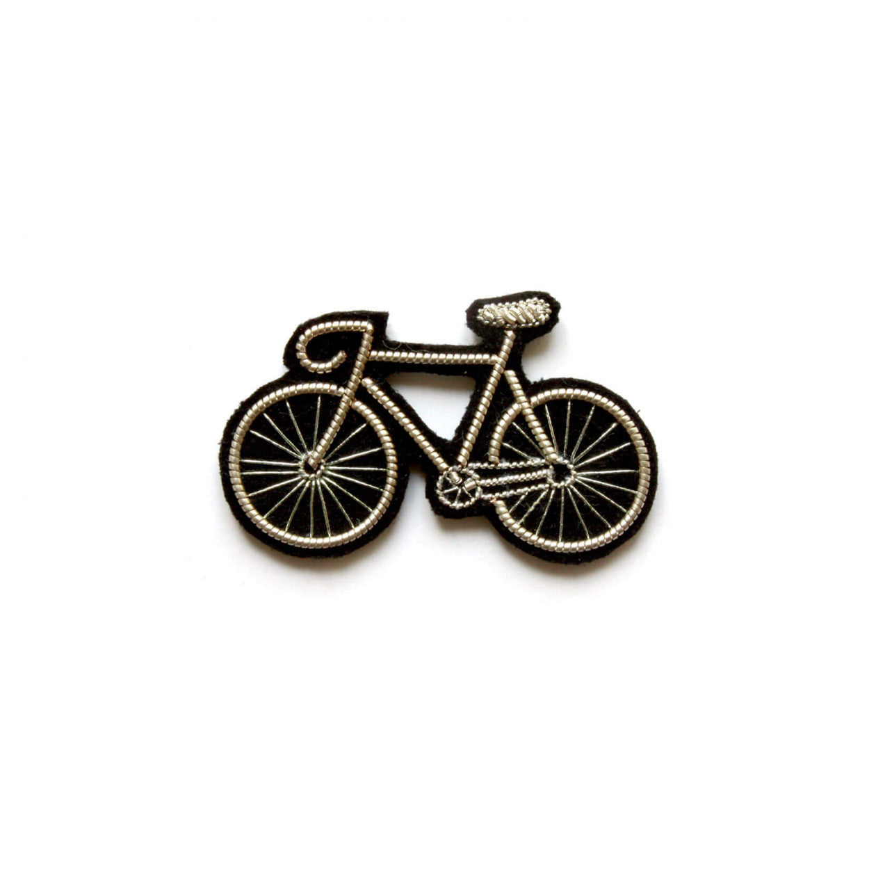 Broche Vélo Argent