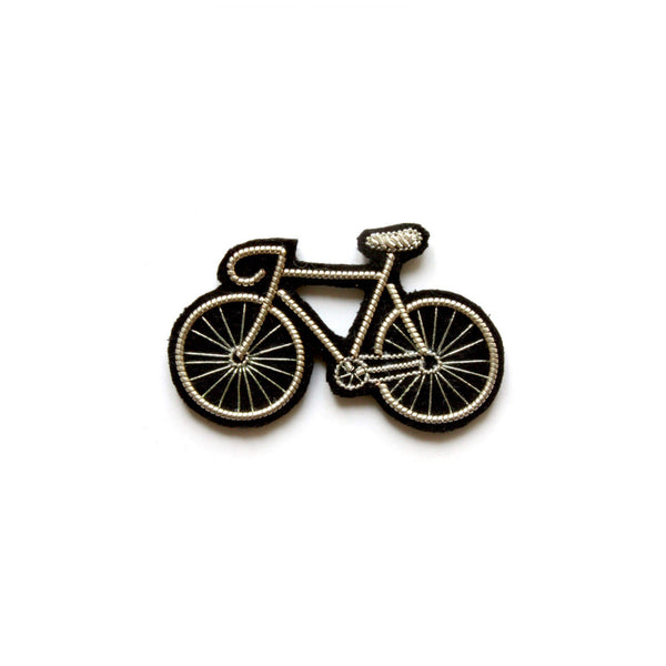 Broche Vélo Argent