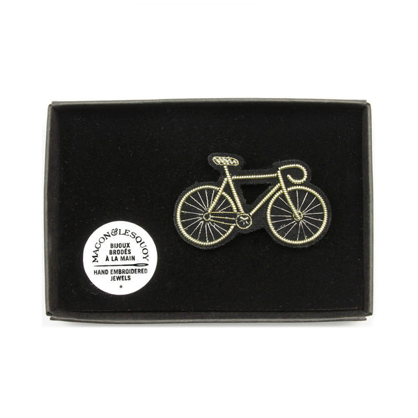 Broche Vélo Argent