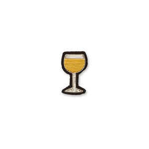 Broche Verre de Vin Blanc