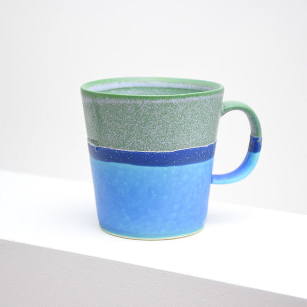Mug Vert/Bleu