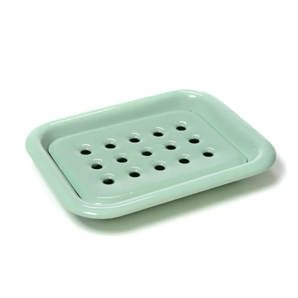Porte-savon Emaillé Vert