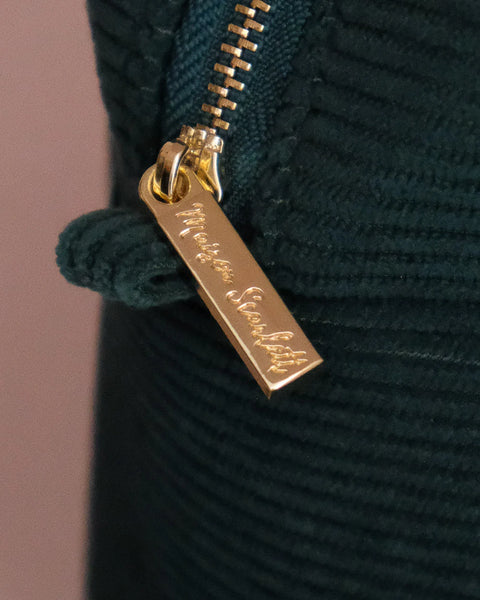 Petite Trousse de Toilette Charlotte - Velours Côtelé