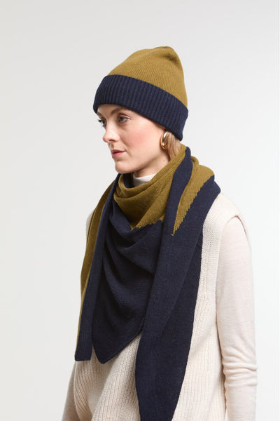 Bonnet Viggo Marine Kaki