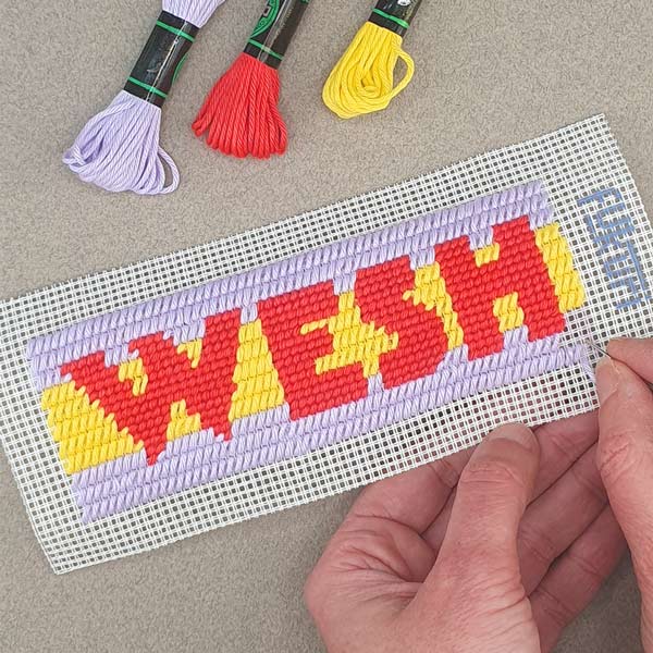 Kit Canevas Marque-Page - Wesh