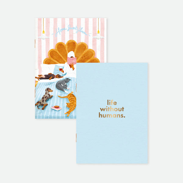 Duo de Carnets Without Humans