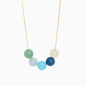 Collier Wolcott Azur