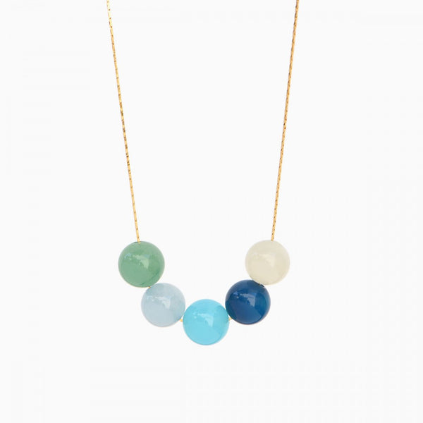 Collier Wolcott Azur