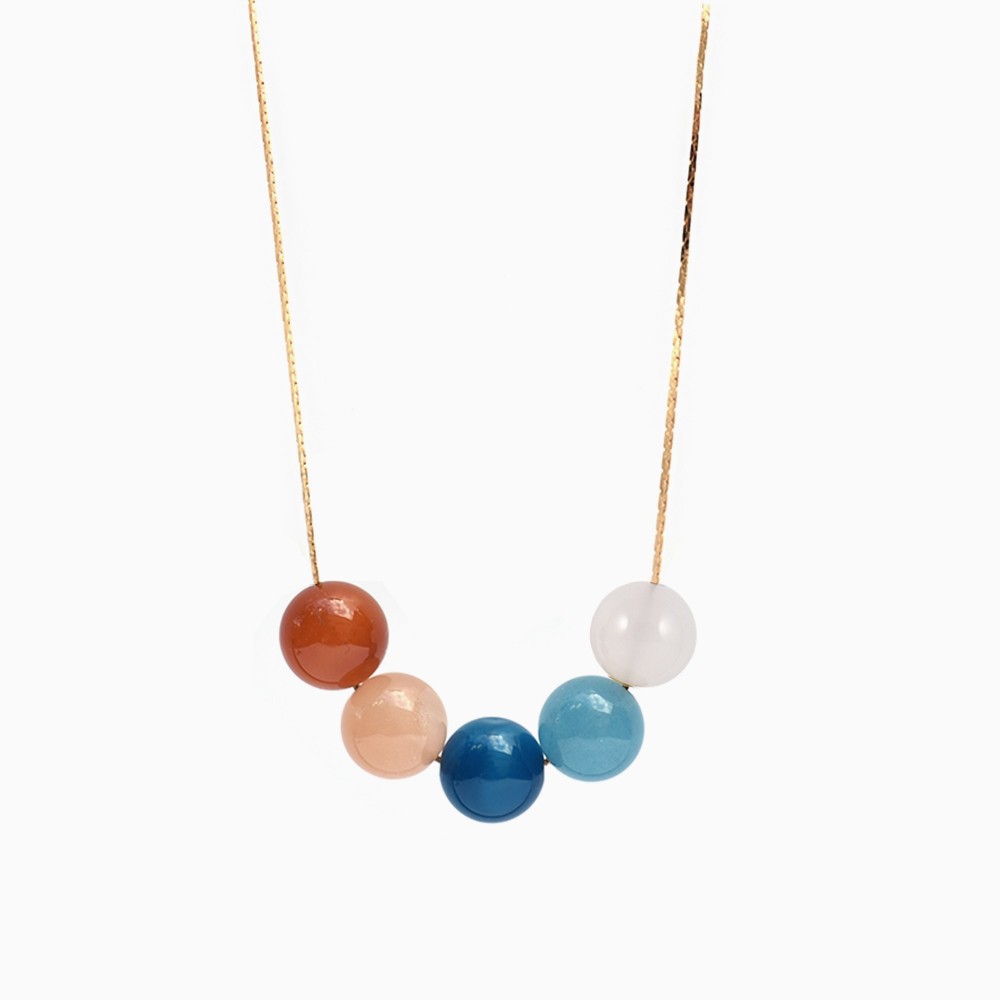 Collier Wolcott Bleu