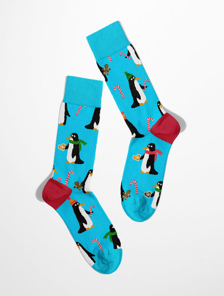 Chaussettes Pingouins de Noël