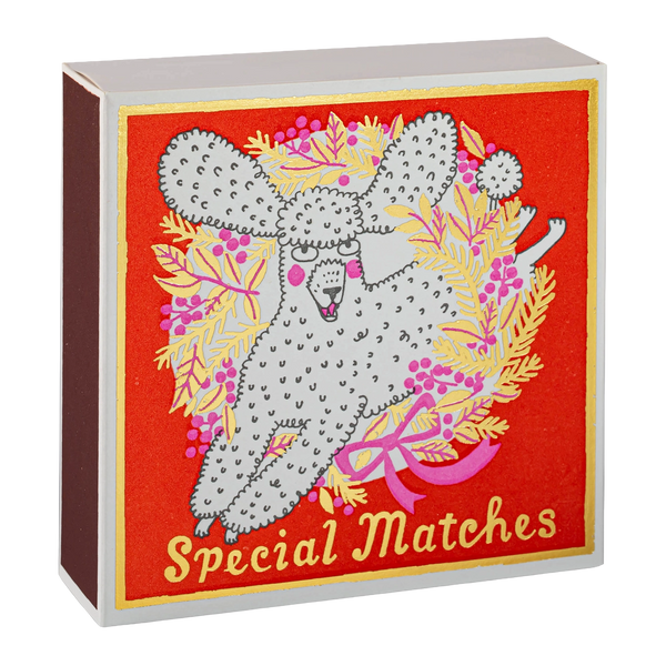 Boîte d'Allumettes Festive Poodle