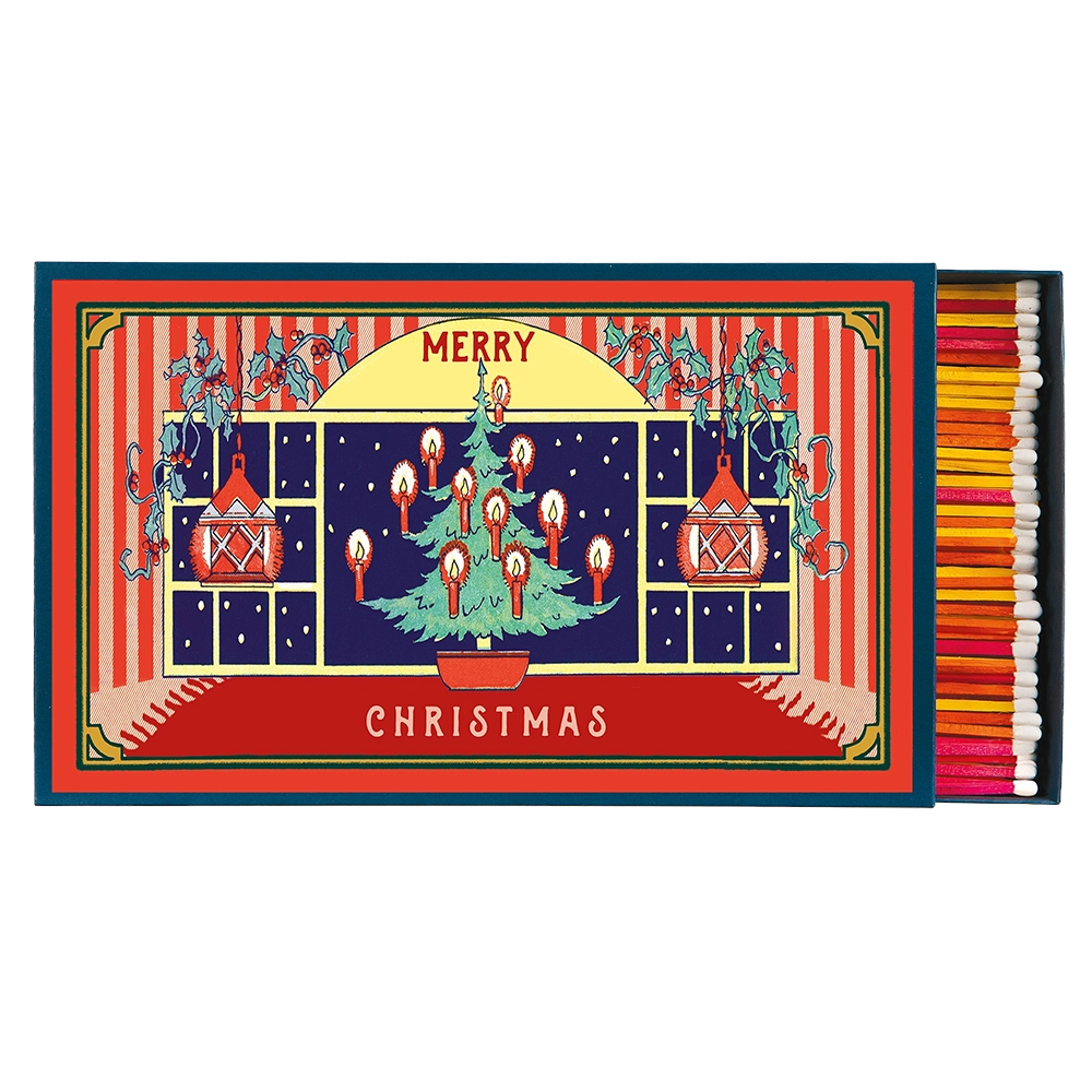 Boîte d'Allumettes Géante Merry Christmas