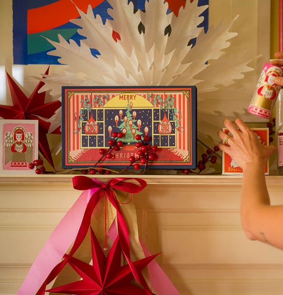 Boîte d'Allumettes Géante Merry Christmas